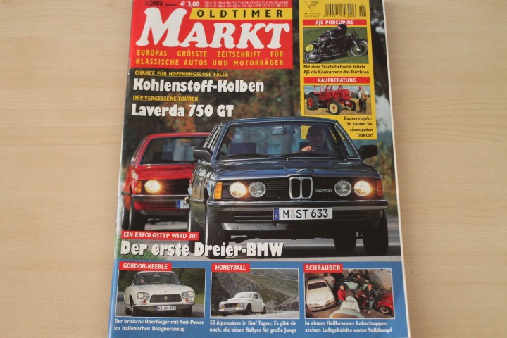 Deckblatt Oldtimer Markt (01/2005)
